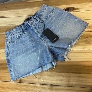 Lori High-Rise Short Mirror Wash 100% Cotton 27